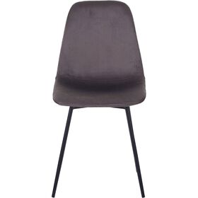 Cadeira Velvet Castanho Kasa