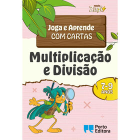 Missão Zupi - Multiplicação E Divisão - Joga E Aprende Com Cartas 7-9 Anos