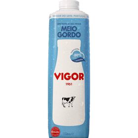 Leite Meio Gordo Fresco Vigor 1 Lt