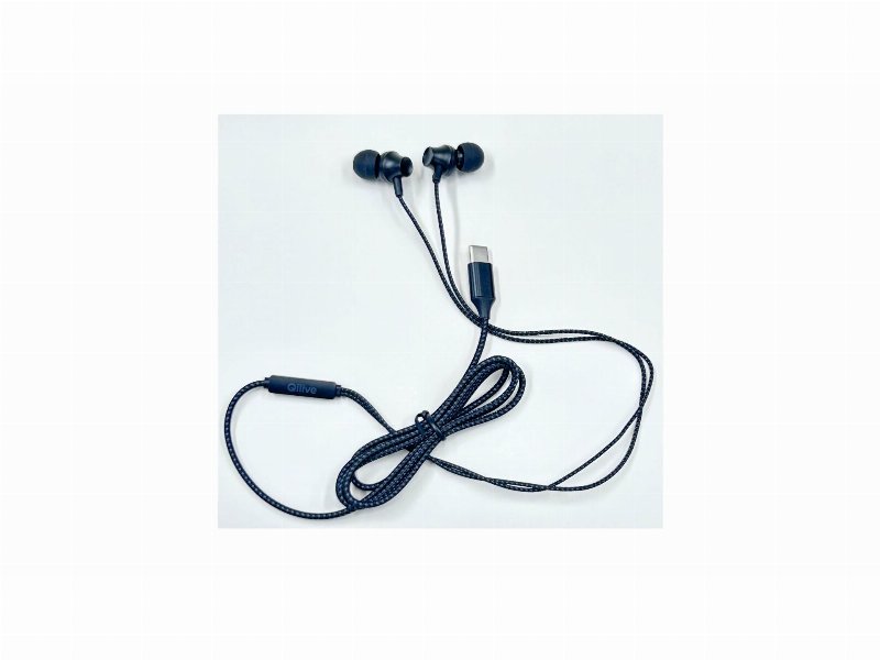 Auriculares Com Fio Qilive 600182461 In Ear Azul Q1422