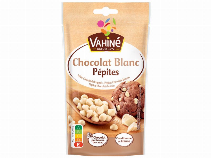 Pepitas Vahiné Chocolate Branco 100 g