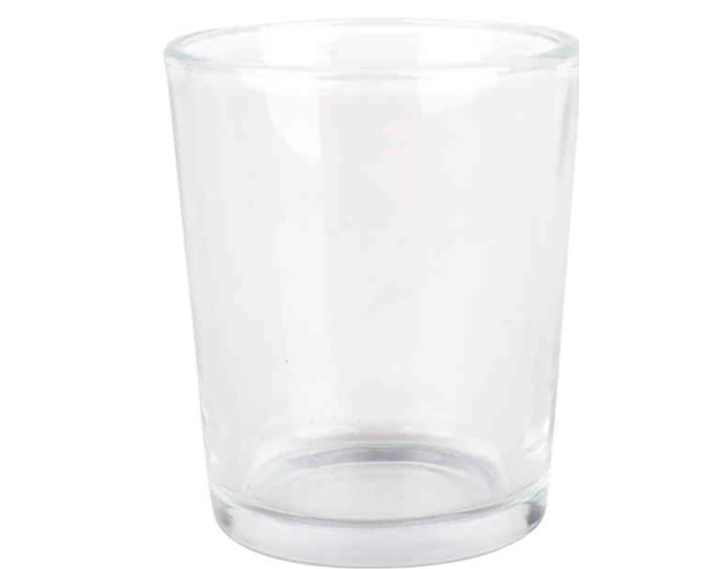 Castiçal Em Vidro Actuel Alt 6.5Cm X Diam 5.5
