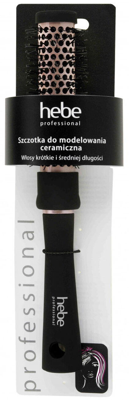 Escova Cabelo Térmica Cerâmica Hebe 1Un