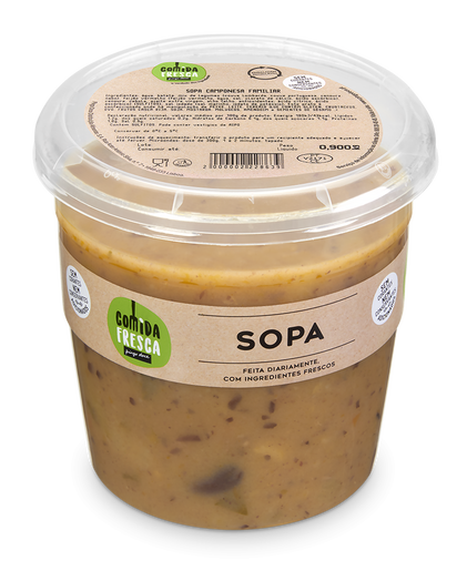 Sopa Camponesa Comida Fresca 0.9Kg