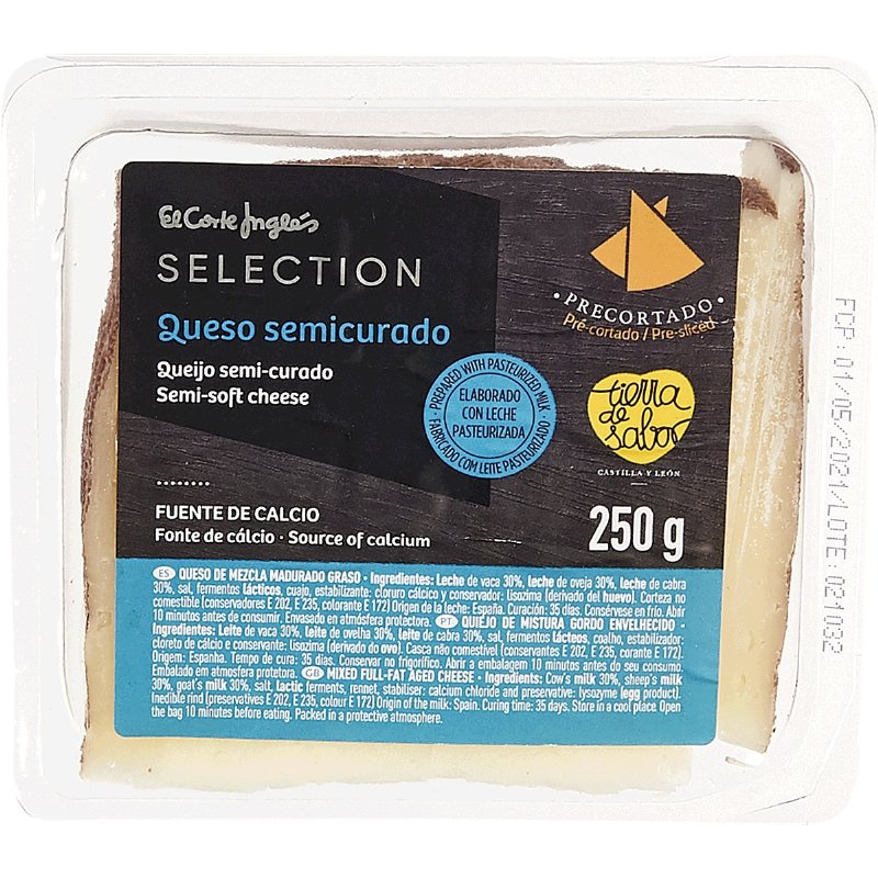 Queijo Semi-Curado 250 g