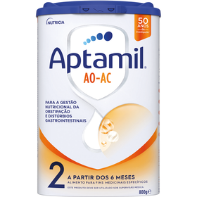 Leite Em Pó Ao-Ac 2 +6M Aptamil 800 gr