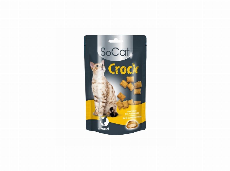 Snack Gato Socat Crock Frango 60 g
