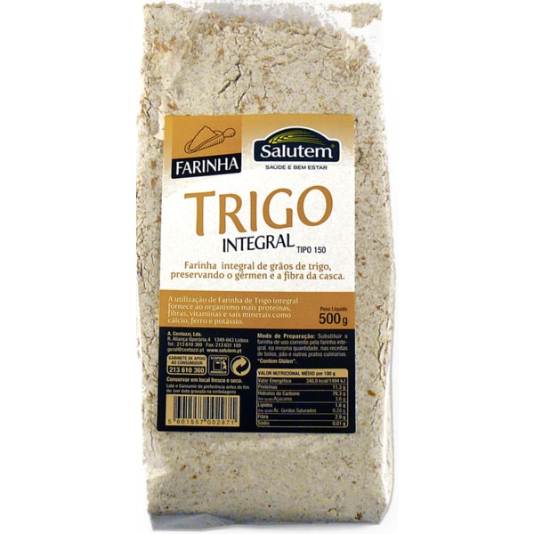 Farinha De Trigo Integral 500 g