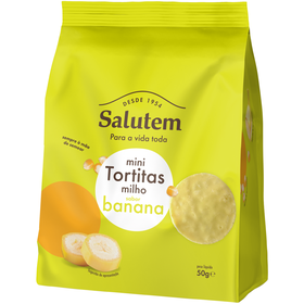 Tortitas De Milho Mini Banana Salutem 50 gr