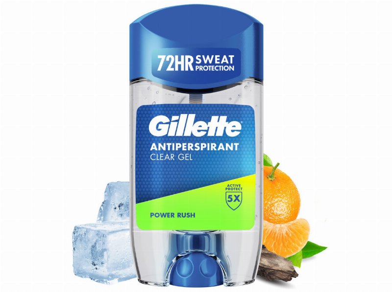 Desodorizante Stick Gillette Clear Gel Power Rush 70 ml