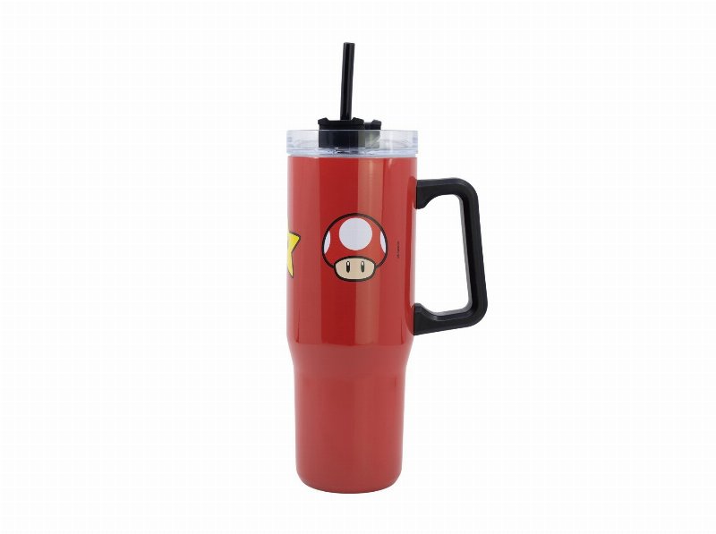 Caneca Termo Xl Super Mario Inox
