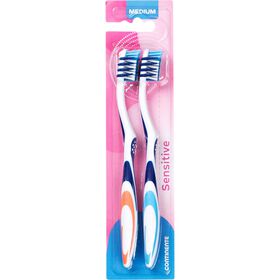 Escova De Dentes Sensitive Medium Continente 2 Un