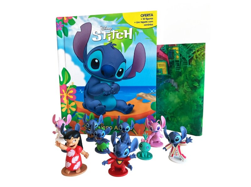 Livro Busy Books Stitch: O Pequeno Amigo