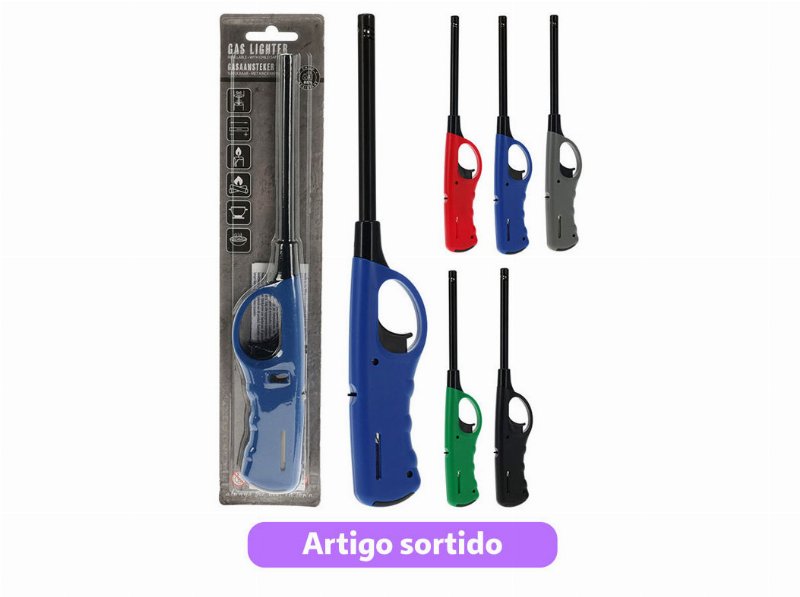 Isqueiro Cozinha Recarregável Cores Sortidas