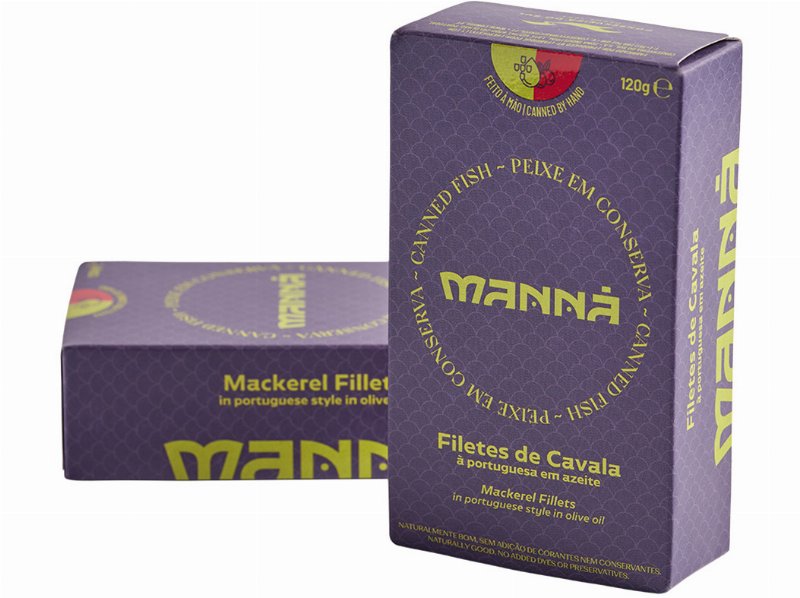 Filete Cavala Manna Portuguesa Em Azeite 120(90)G