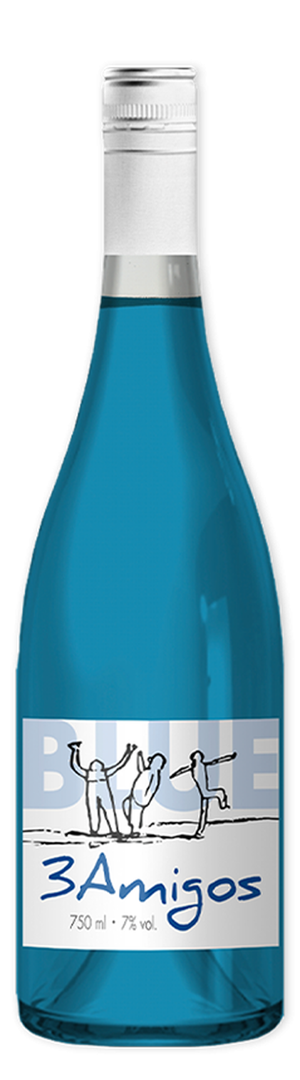 Bebida Aromatizada 3 Amigos Azul 3 Amigos 0.75L