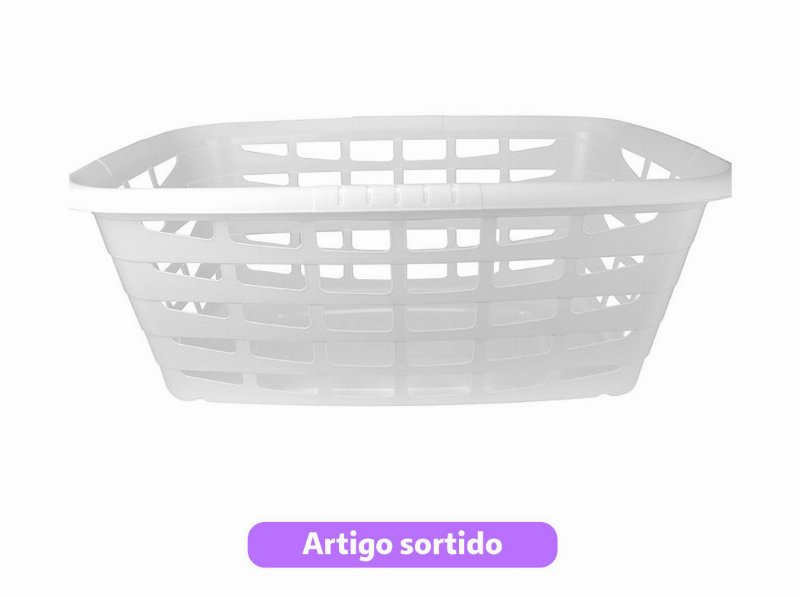 Cesto Para Roupa Lavada Codil 40 l Cores Sortidas