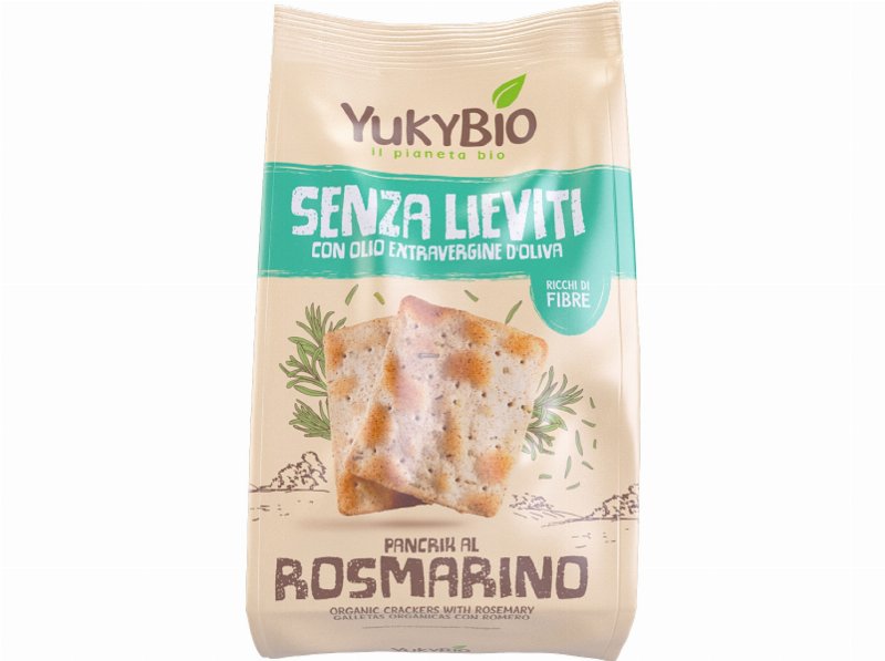 Crackers Yukybio Com Alecrim Bio 200 g
