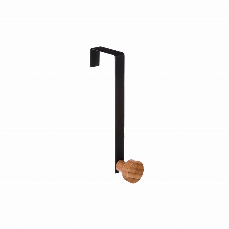 Gancho Para Porta Preto Bambu