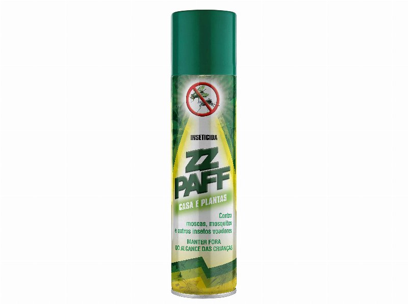 Inseticida Aerossol Zz Paff Casa E Plantas 400 ml