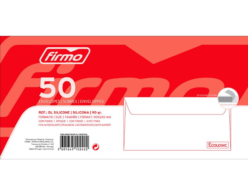 Envelopes Silicone Firmo 110X220Cm Pack 50 Unidades