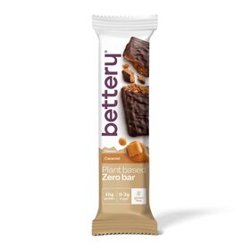 Barra Proteína Vegetal Caramelo Zero Sem Glúten Bettery 55 gr