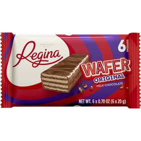 Snacks Chocolate De Leite Com Wafer Regina 120 gr (6 Un)