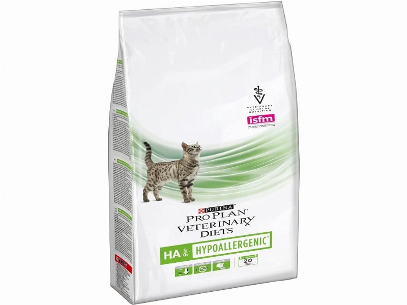 Ração Veterinar. Gato Pro Plan Ha Hypoallergenic 1.3 kg