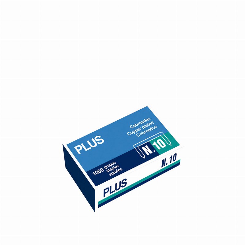 Plus Agrafes Nr 10 Caixa Com 1000 Un