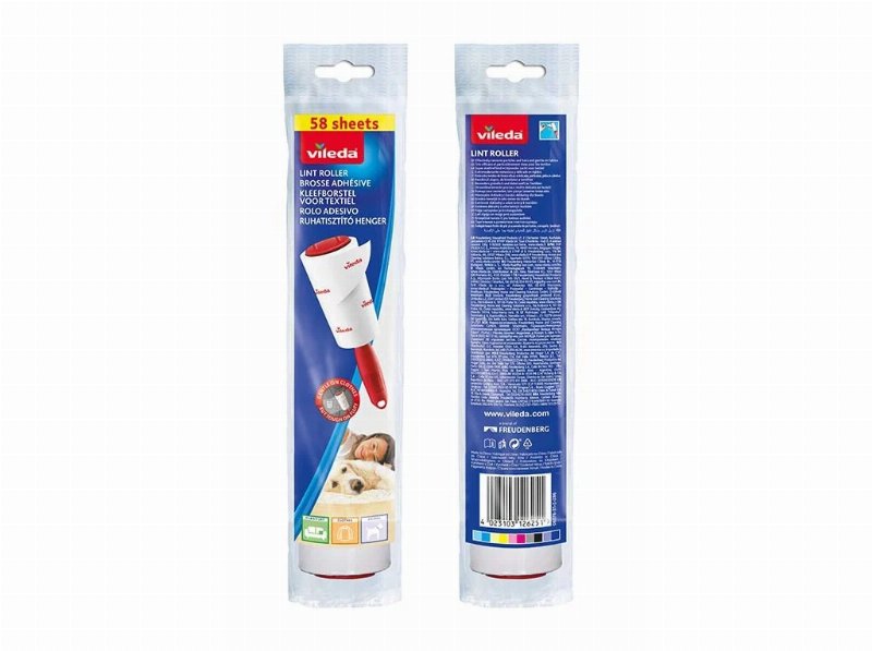Sistema Rolo Adesivo Vileda 58 Folhas