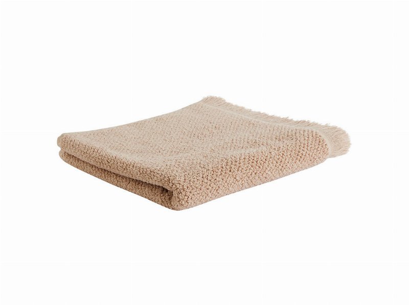 Lençol Banho Franjas Actuel Bege 480 gr 100X150