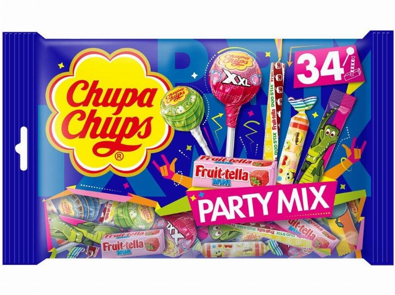 Caramelos Chupa Chups Party Mix 400 g