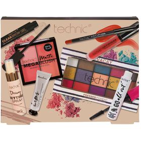 Coffret Maquilhagem 8 Peças Technic 1 Un