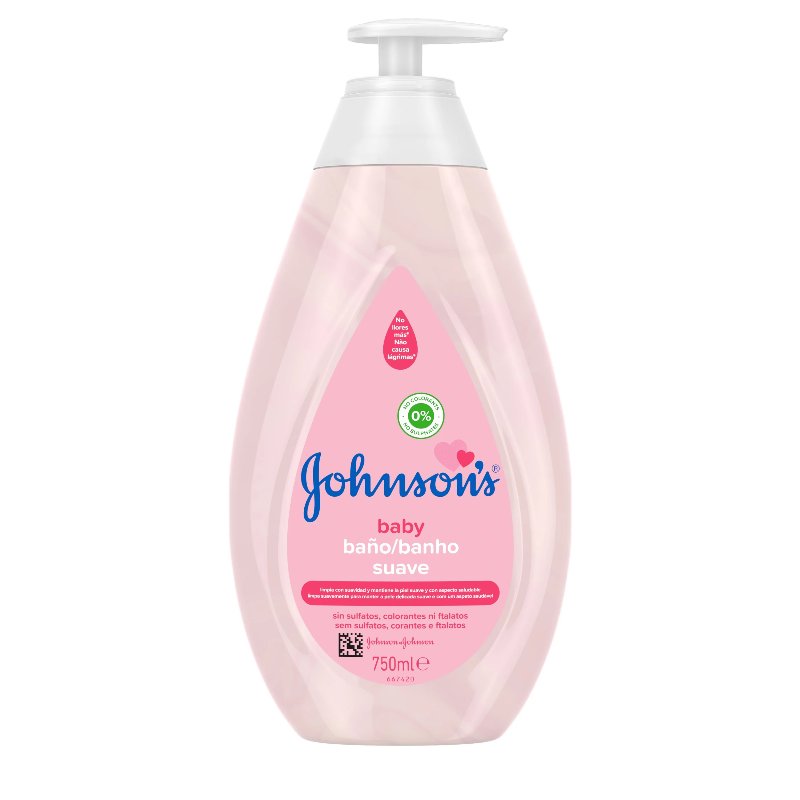 Gel De Banho Johnson's Baby Suave 750 ml