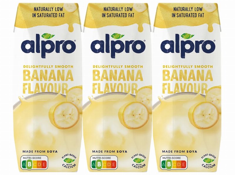 Bebida Alpro Soja Com Banana 3X250 ml