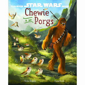 Star Wars - Chewie E Os Porgs De Kevin Shinick