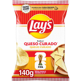 Batata Frita Lisa Sabor Queijo Curado Lay's 140 gr