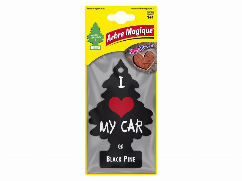 Ambientador Arbre Magique Black Pine 2 Unidades