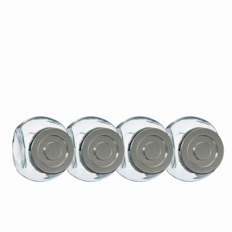 Frasco De Especiarias Com Tampa 200 ml X 4 Un