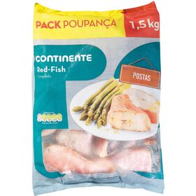 Posta De Red Fish Congelada Pack Poupança Continente 1,5 kg