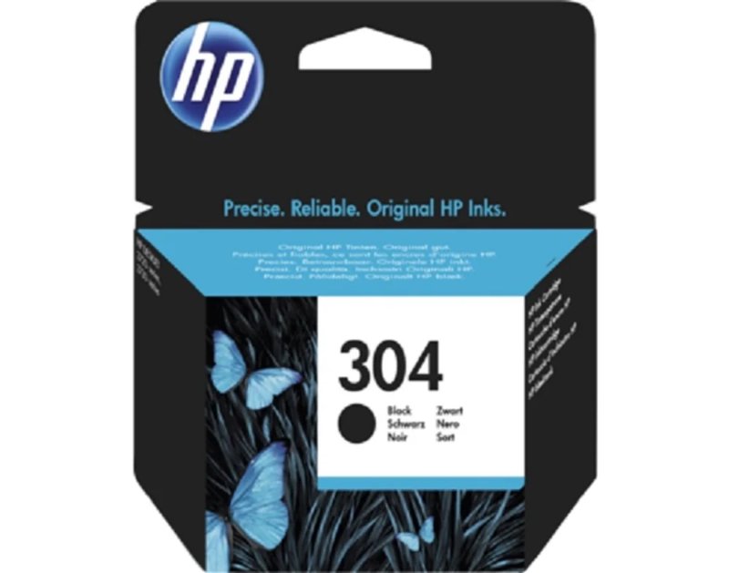 Tinteiro Original Hp N9K06Ae#301 Preto 304