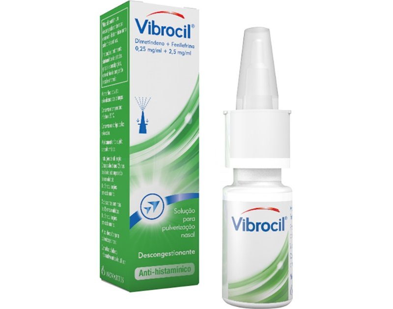 Spray Vibrocil Nasal 0.25Mg/Ml + 2.5Mg/Ml 15 ml
