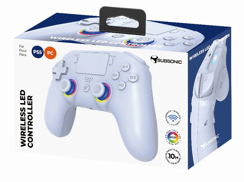Comando Wireless Ps5 Branco Controller