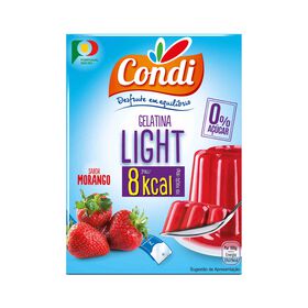 Gelatina Em Pó Light De Morango Condi 2 X 15 gr
