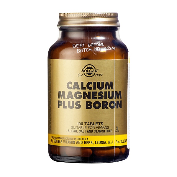 Calcium Magnesium Plus Boron 100 comprimidos