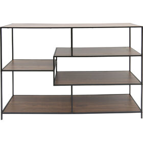 Estante Metal 5 Prateleiras 114X32X78Cm Gizé Kasa