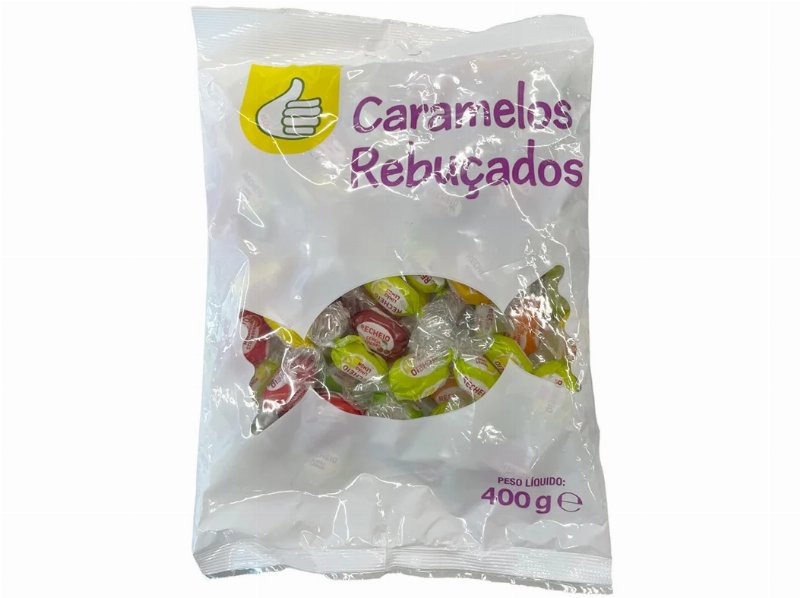 Rebuçados Polegar Com Recheio De Frutas 400 g