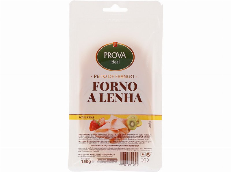Fiambre Frango Prova Ideal Forno De Lenha F.finas 150 g
