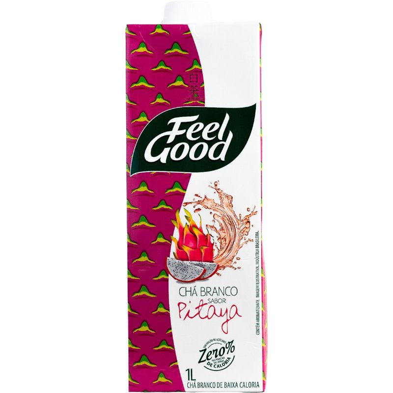 Ice Tea Chá Branco Com Pitaya 1 l