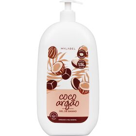 Gel De Banho Coco E Argão Mylabel 1,5 Lt